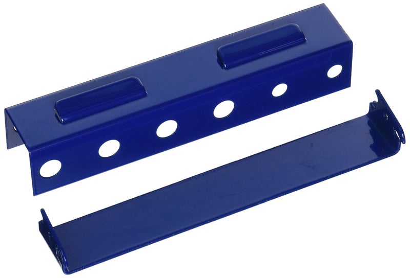 Wall Control Screwdriver Holder Bracket Slotted Metal Pegboard Accessory Slotted Tool Board - Blue - Image 1